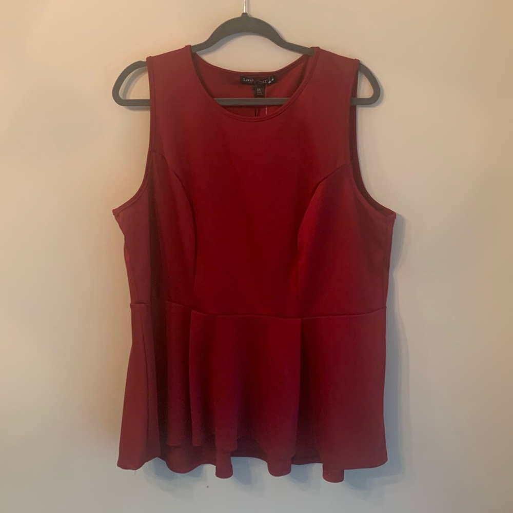 Peplum Top - 2X